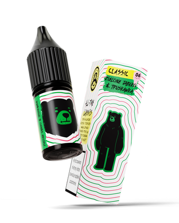 LIQUID Go Bears Classic - Truskawka Ziel. Jab. 6mg