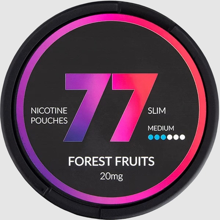 Snus 77 Slim 20mg - Forest Fruits