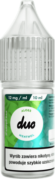 Liquid DUO 10ml - Aloes Menthol 12mg