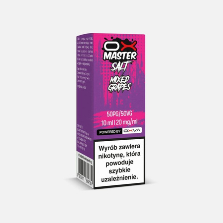 SALT OXVA OxMaster 20mg - Mixed Grapes