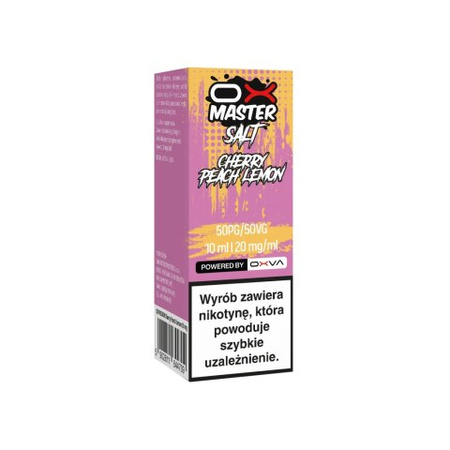 SALT OXVA OxMaster 20mg - Cherry Peach Lemon