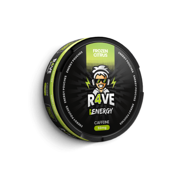 Snus R4VE CAFFEINE 50mg - Frozen Citrus