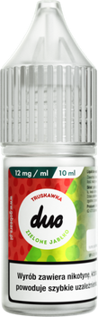 Liquid DUO 10ml - Truskawka Zielone Jabłko 12mg