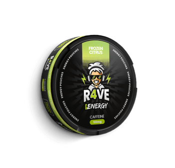 Snus R4VE CAFFEINE 50mg - Frozen Citrus