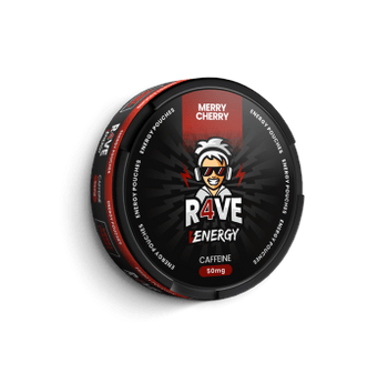 Snus R4VE CAFFEINE 50mg - Merry Cherry