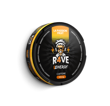 Snus R4VE CAFFEINE 50mg - La Passion Fruit