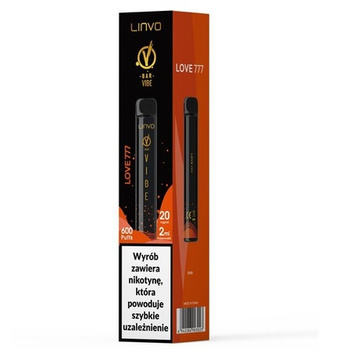 Jednorazowy VBAR VIBE - Love 777