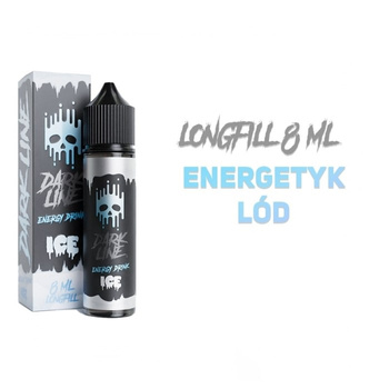 Longfill Dark Line Ice 8/60ml - Energy Drink