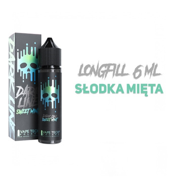 Longfill Dark Line 6/60ml - Sweet Mint