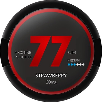 Snus 77 Slim 20mg - Strawberry