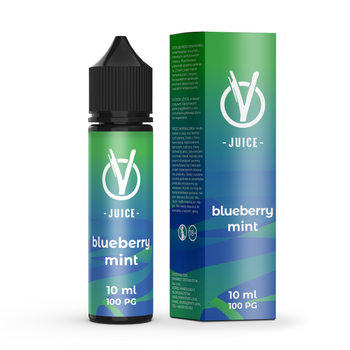 Longfill VBAR VJUICE - Blueberry Mint