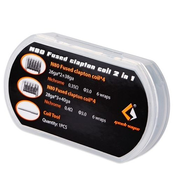 Grzałki Geekvape 2in1 - N80 Fused Clapton