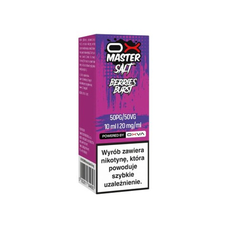 SALT OXVA OxMaster 20mg - Berries Burst