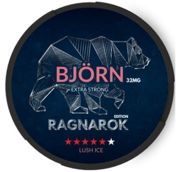 Snus BJORN Ragnarok 32mg - Lush Ice