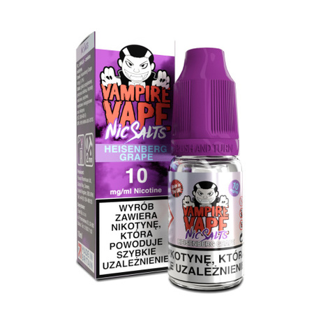 SALT Vampire Vape 10mg - Heisenberg Grape