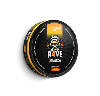 Snus R4VE CAFFEINE 50mg - La Passion Fruit