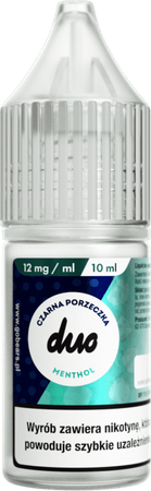 Liquid DUO 10ml - Czarna Porzeczka Menthol 12mg