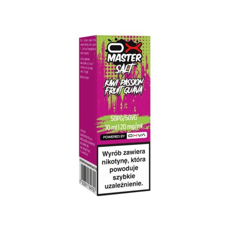 SALT OXVA OxMaster 20mg - Kiwi Passionfruit Guava