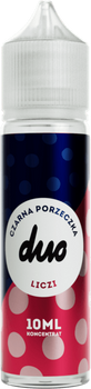 Longfill Duo 10/60ml - Czarna Porzeczka Liczi