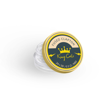 Grzałki KingCoils 2szt - Fused Clapton