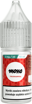 Liquid Mono 10ml - Truskawka 3mg
