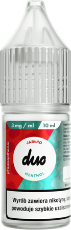 Liquid DUO 10ml - Jabłko Menthol 3mg