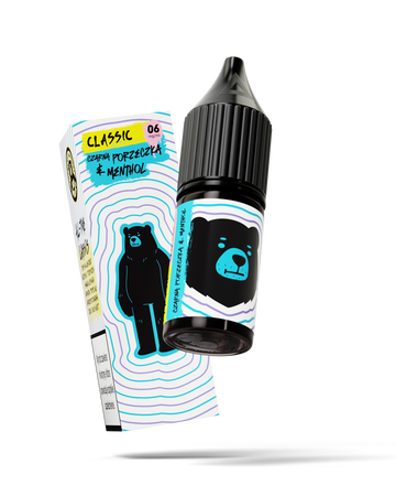 LIQUID Go Bears Classic - Czarna Porz. Menthol 6mg