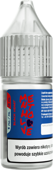 Liquid Mentholove - Black Heart 3mg