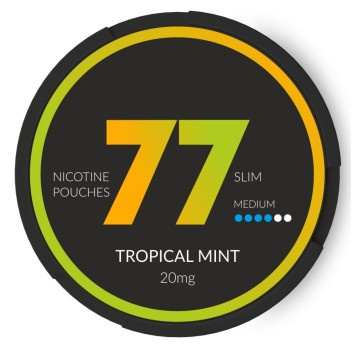 Snus 77 Slim 20mg - Tropical Mint