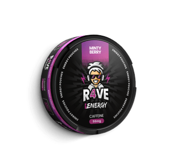 Snus R4VE CAFFEINE 50mg - Minty Berry