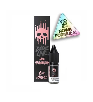 Longfill Dark Line 6/10ml - Milk Strawberry