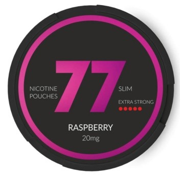 Snus 77 Slim 20mg - Raspberry
