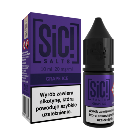 SALT SIC! Simplex 20mg - Grape Ice