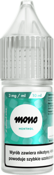 Liquid Mono 10ml - Menthol 3mg