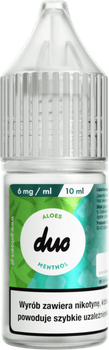 Liquid DUO 10ml - Aloes Menthol 6mg