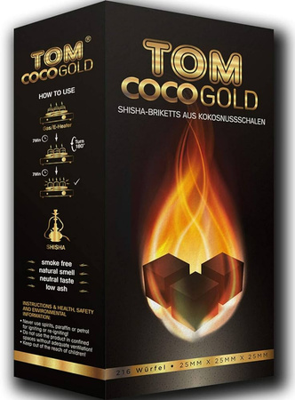 Węgiel do shishy TOM COCOGOLD 1kg