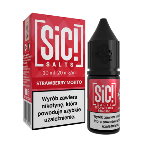 SALT SIC! Mojito 20mg - Strawberry Mojito