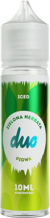 Longfill Duo Iced 10/60ml - Zielona Herbata Pigwa
