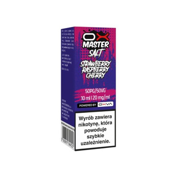 SALT OXVA OxMaster 20mg - Strawberry Raspberry Che