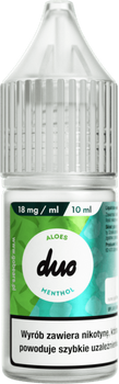 Liquid DUO 10ml - Aloes Menthol 18mg