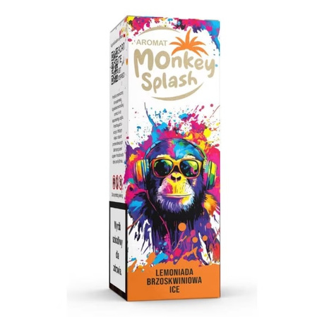26 Longfill Monkey Splash 8/10 - Lemoni Brzosk Ice