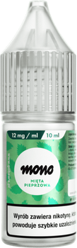 Liquid Mono 10ml - Mięta Pieprzowa 12mg