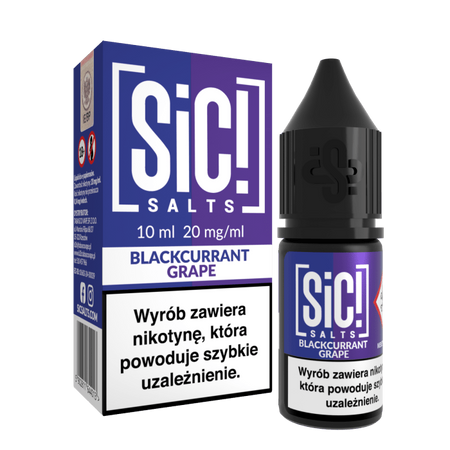 SALT SIC! Duplex 20mg - Blackcurrant Grape