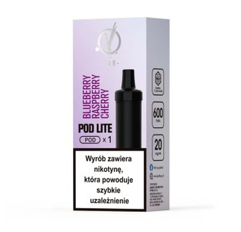 Kartridż VBAR Cubo Lite - Blueberry Raspberry Cher