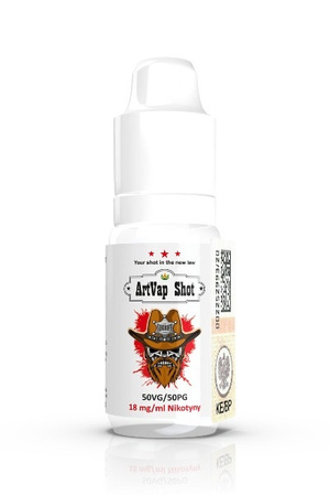 Shot 18mg 50/50 - ArtVap 2025