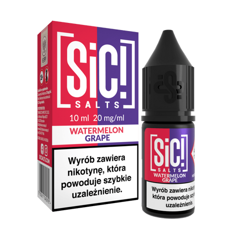 SALT SIC! Duplex 20mg - Watermelon Grape
