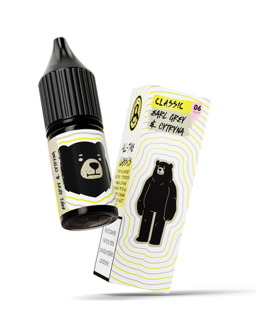 LIQUID Go Bears Classic - Earl Grey Cytryna 6mg