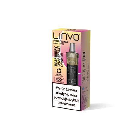 Kartridż VBAR Cubo Lite - Raspberry Grapefruit Ora