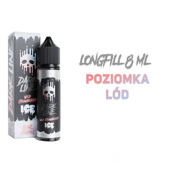 Longfill Dark Line Ice 8/60ml - Wild Strawberry