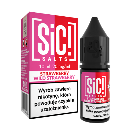 SALT SIC! Duplex 20mg - Strawberry Wild Strawberry
